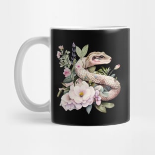 Snake with flowers Mug